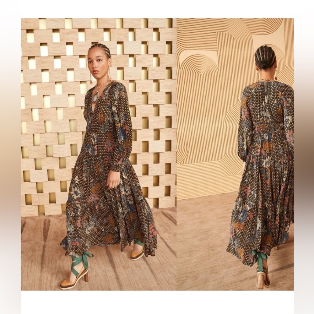 Linnea silk dress